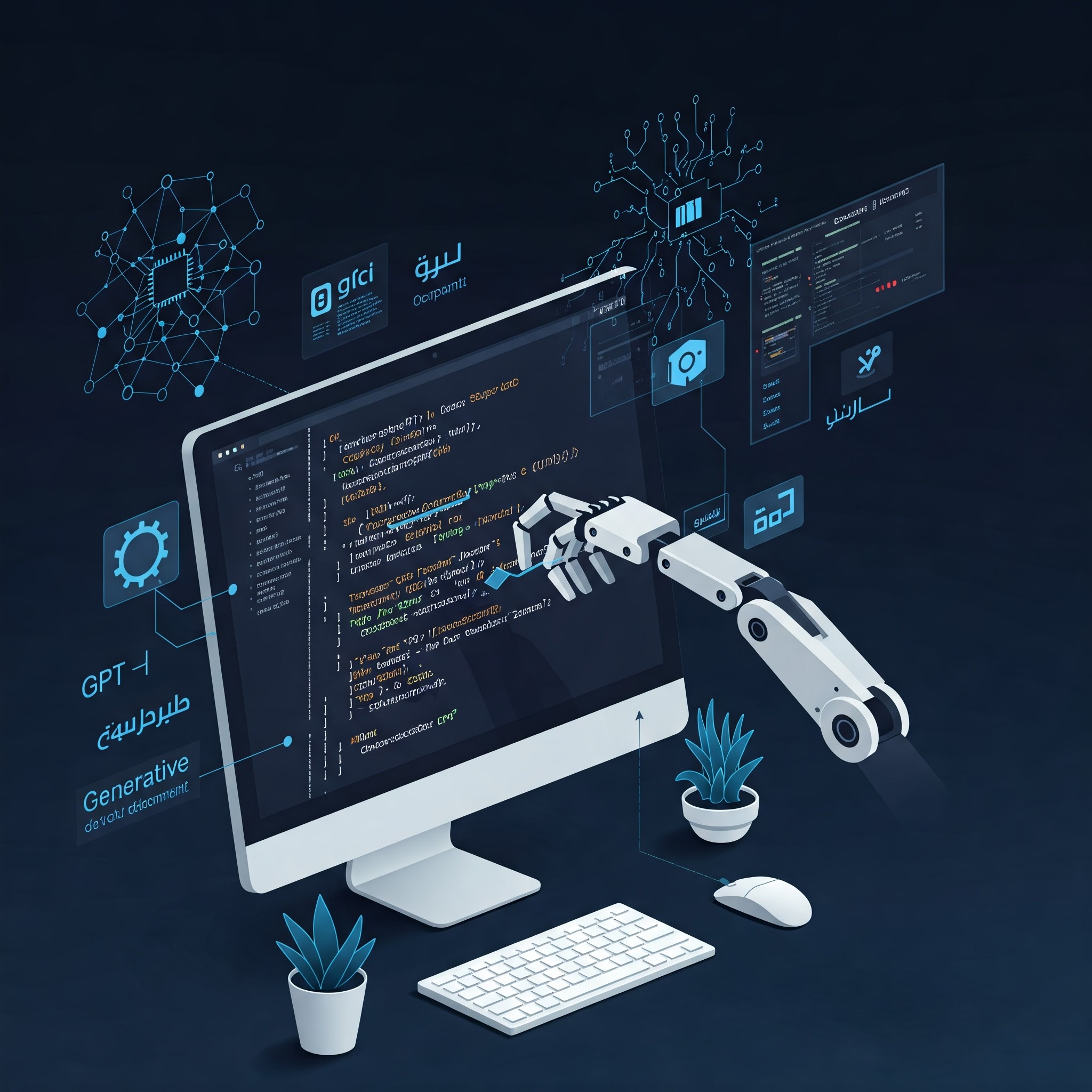 الذكاء الاصطناعي التوليدي وتطبيقاته في تطوير البرمجيات